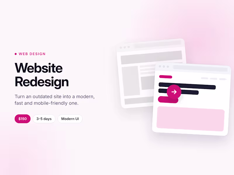 Cover image for Website Redesign