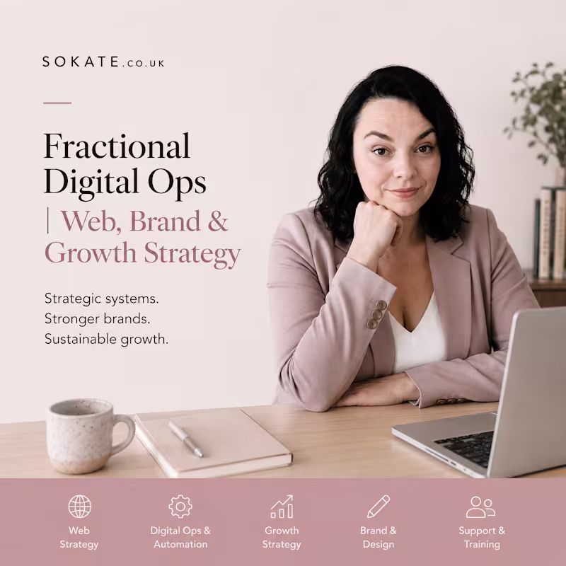 Cover image for Fractional Digital Ops Retainer