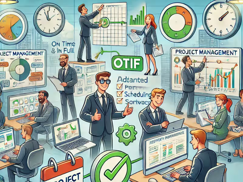 Cover image for On Time and In Full Project Management