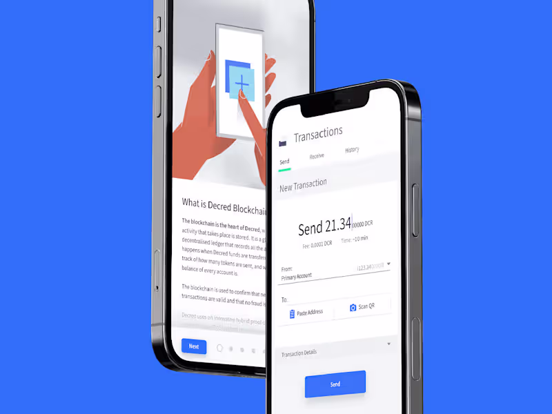 Cover image for Decrediton Wallet