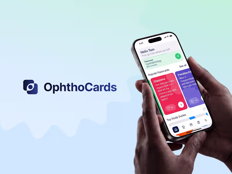 Cover image for OphthoCards - Ophthalmology Education App