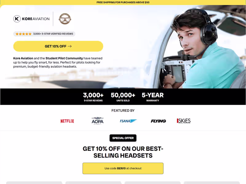 Cover image for Student Pilot Community Shopify Development