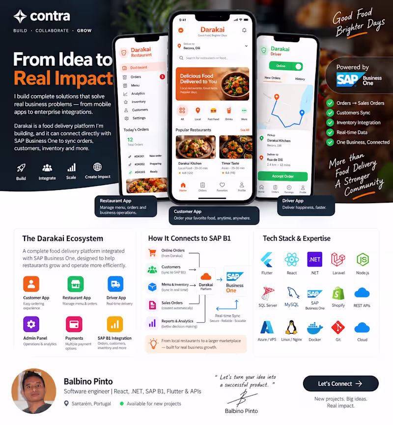 Cover image for 🚀 “From Food Delivery App