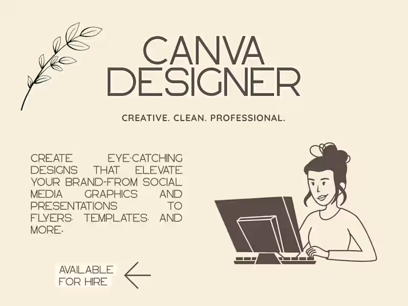 Cover image for Canva Social Media & Marketing Design