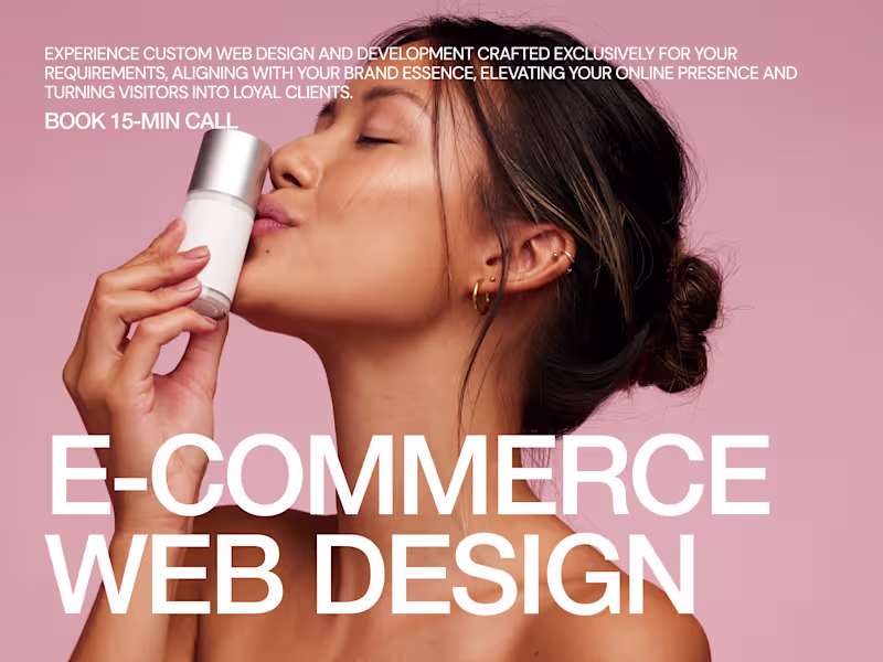 Cover image for E-Commerce Website Design That Converts
