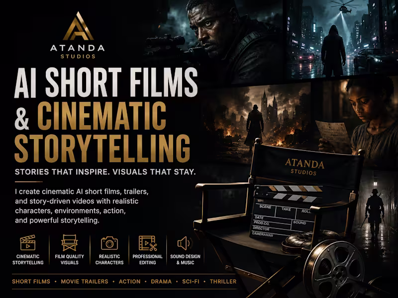 Cover image for AI Short Films & Cinematic Storytelling