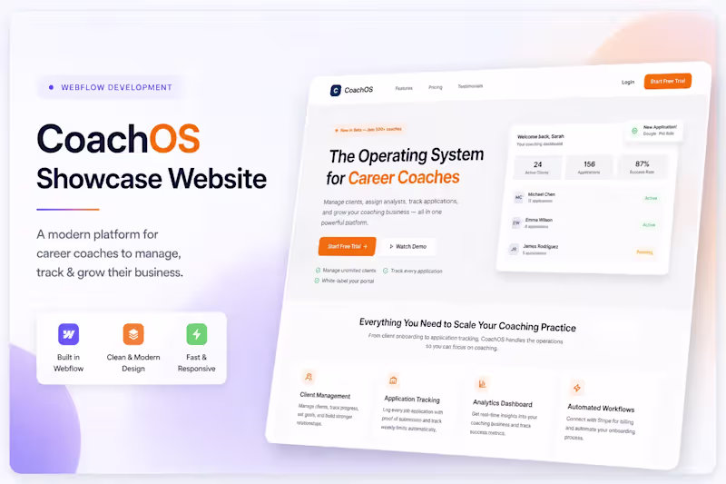 Cover image for Webflow Developer