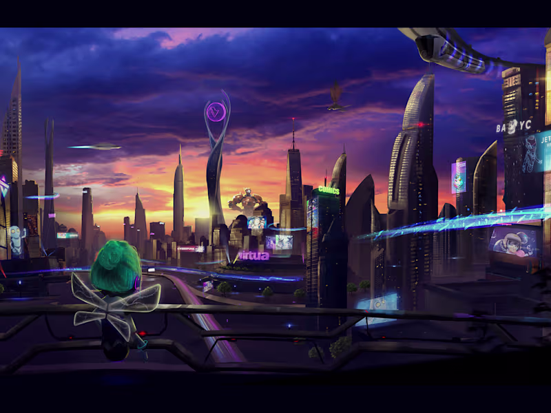 Cover image for Virtua Metaverse: World-Building and NFT Marketplace Design