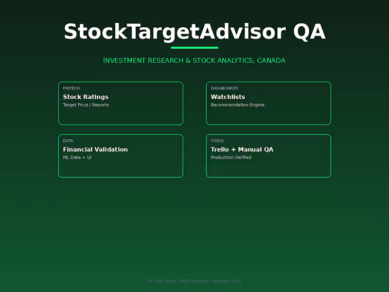 Cover image for StockTargetAdvisor – Investment Research &