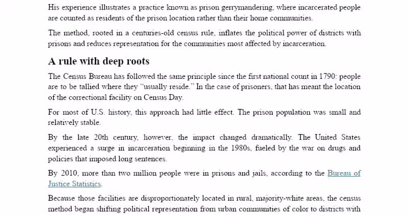 Cover image for Prison Gerrymandering and Political Representation