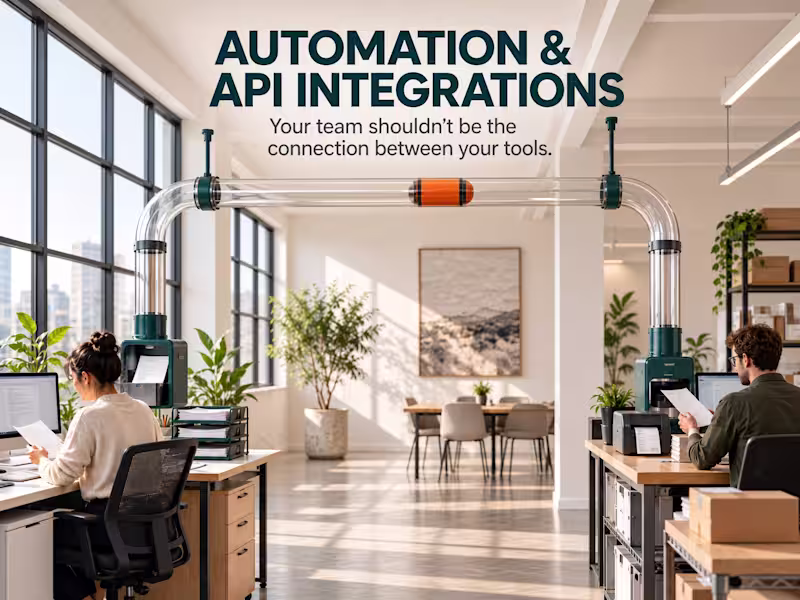 Cover image for Automation & API Integrations