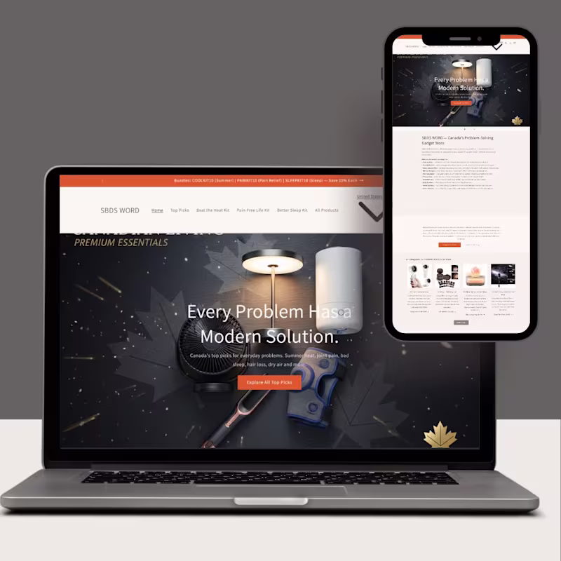 Cover image for ecommerce website design