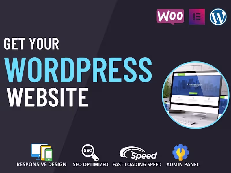 Cover image for I will be Your Wordpress Developer 