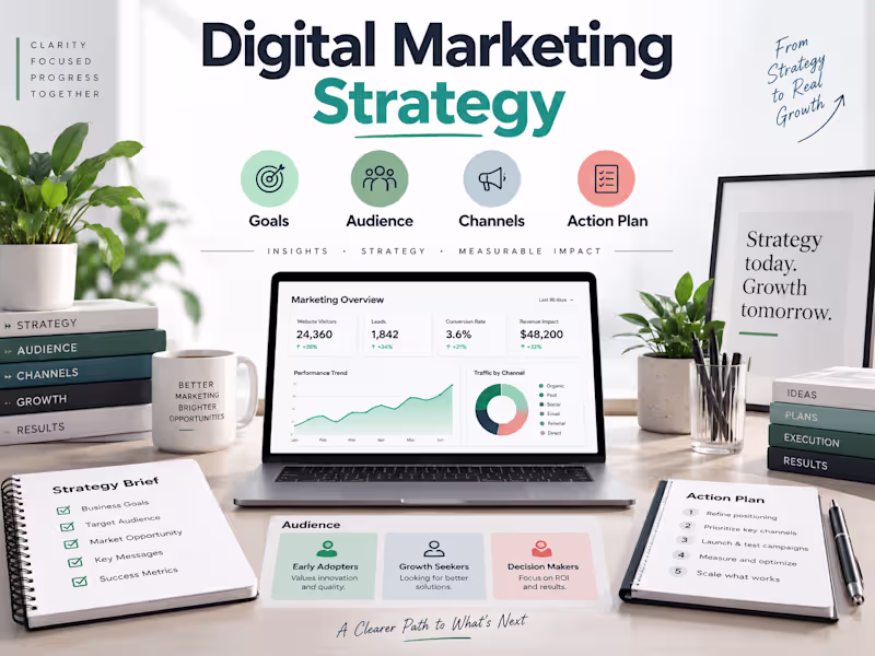 Cover image for Digital Marketing Strategy Consultation 