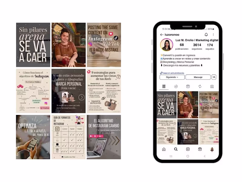 Cover image for Social Media Strategy for Luz M. Oroño