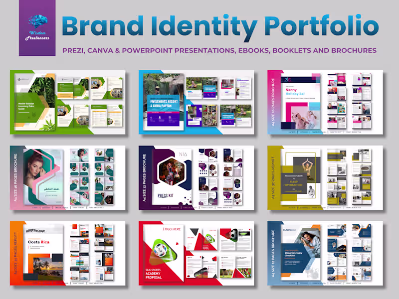 Cover image for Professional eBook, Booklet & Brochure for your Brands Identity 