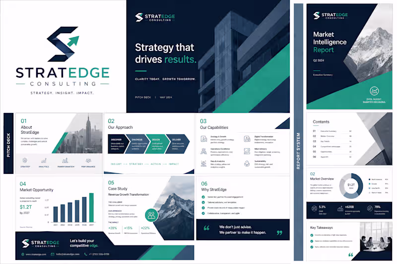 Cover image for A cohesive corporate branding system