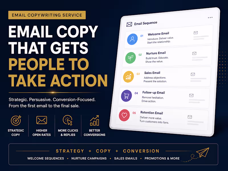 Cover image for Email Sequence Copywriting That Turns Leads Into Customers
