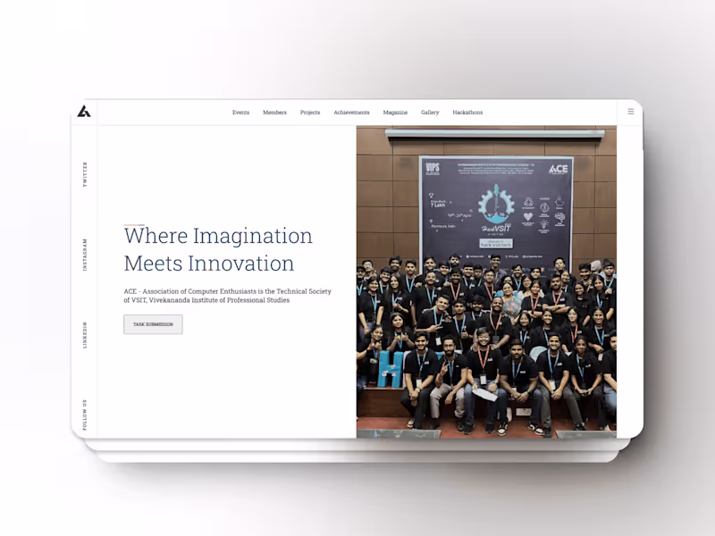 Cover image for ACE Website