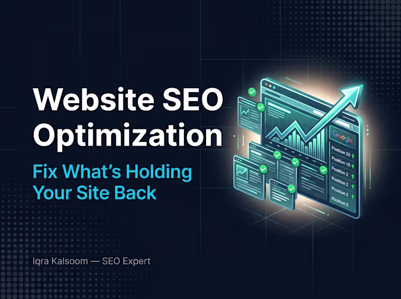 Cover image for Website SEO Optimization for Any Platform