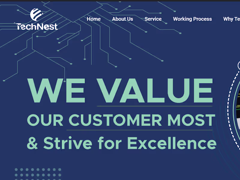 Cover image for TechNest – IT Solution provider company