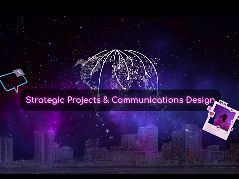 Cover image for Strategic Projects & Communications Design