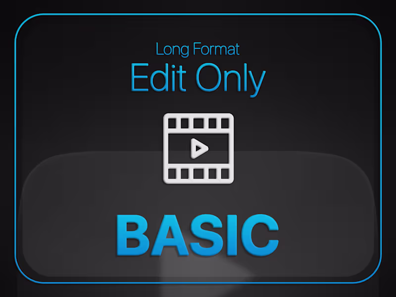 Cover image for Long Format - Edit Only - Basic