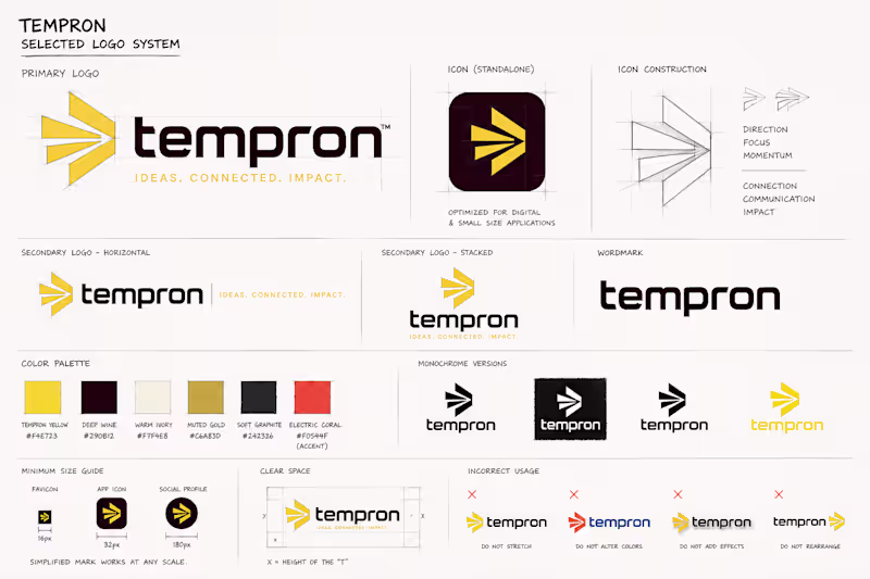 Cover image for Tempron is a mid-sized advertising