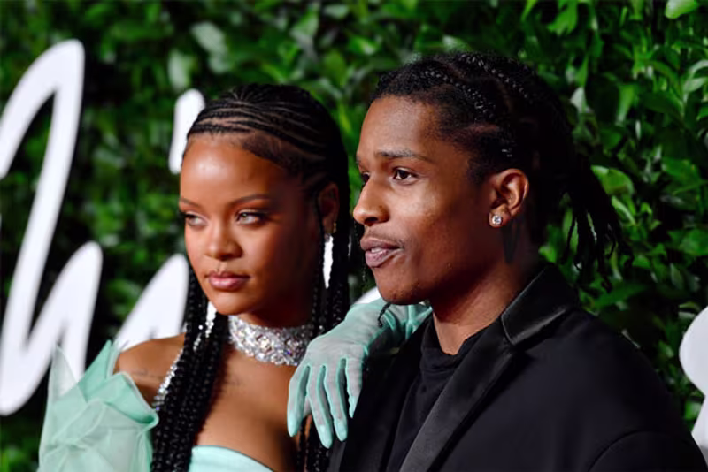 Cover image for Rihanna and ASAP Rocky Unveil First Glimpse of Their Newborn, R…