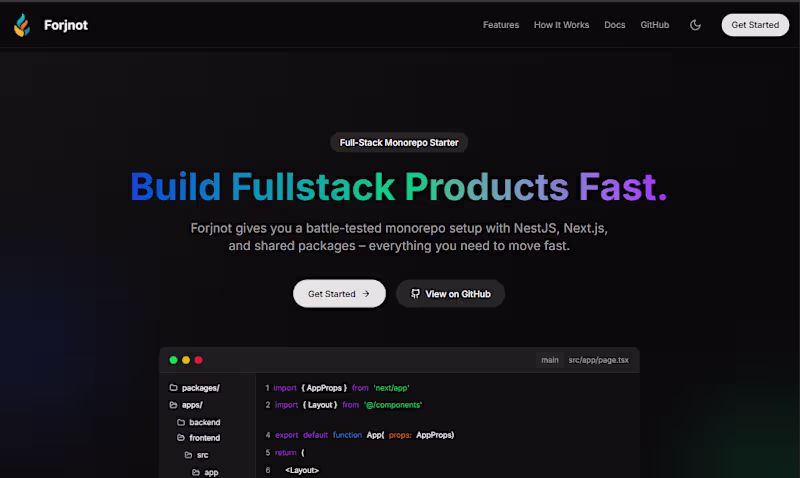 Cover image for About 7 months ago, I built Forjnot (https://forjnot.vercel....