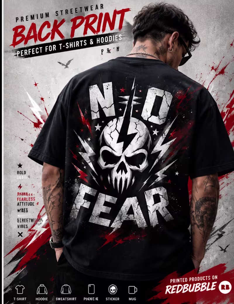 Cover image for AI tshirt & merch design 