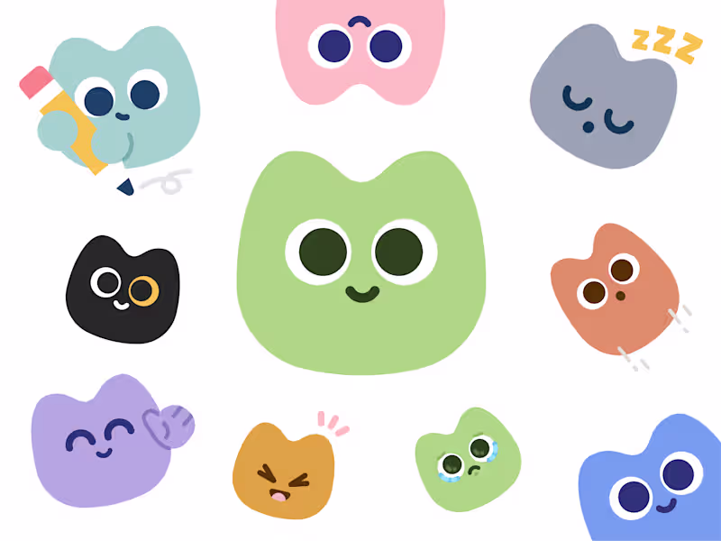 Cover image for Unglue app mascot design