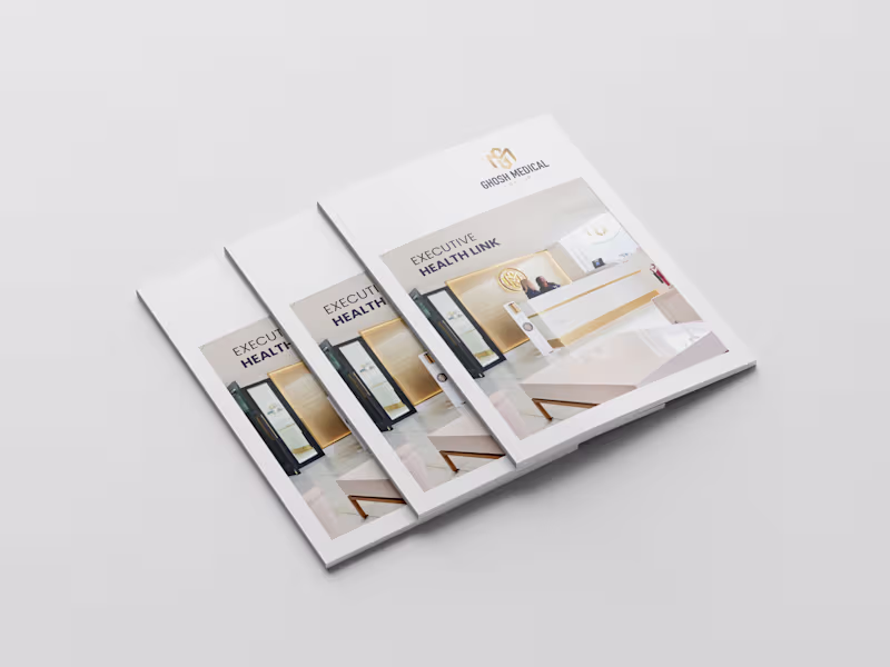 Cover image for Executive Healthcare Brochure Redesign