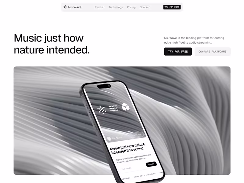 Cover image for Choose the Best Minimalist Design for Music Streaming Hero