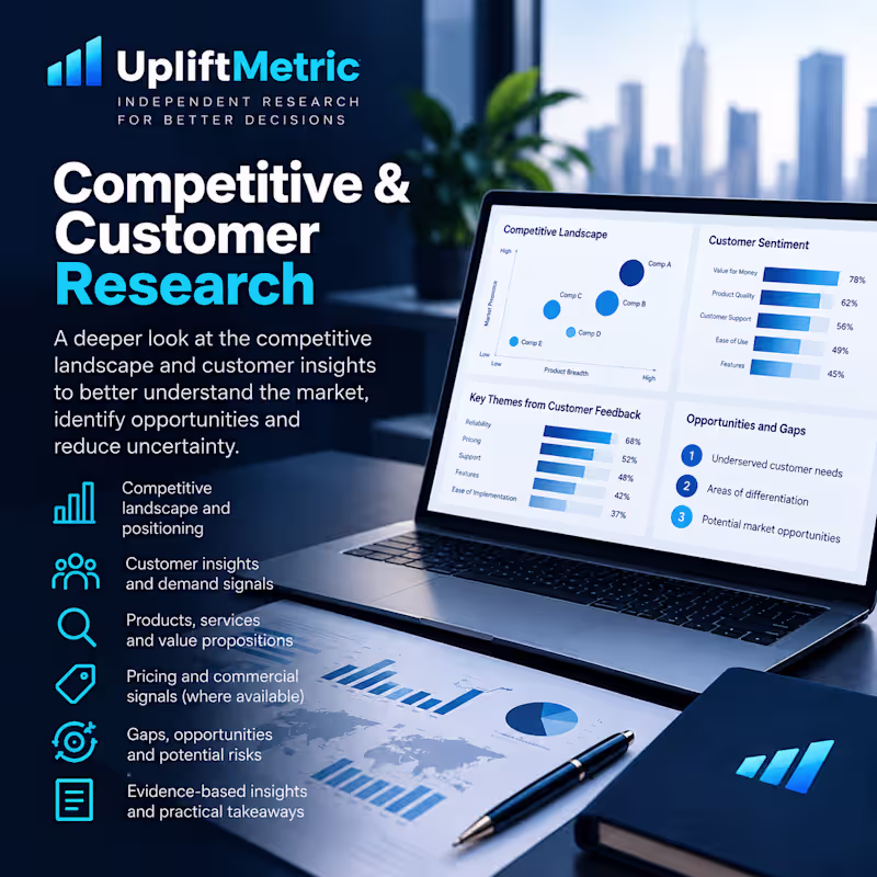Cover image for Competitive & Customer Research
Understanding a