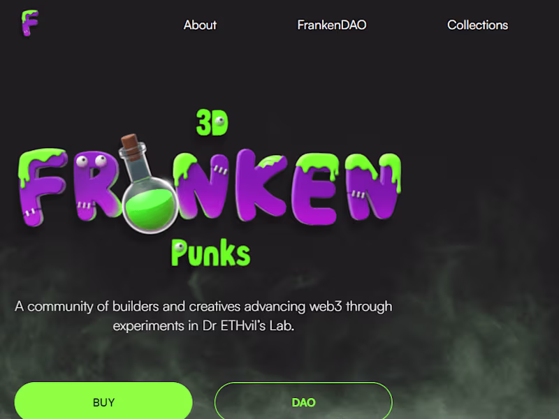 Cover image for 3D Frankenpunks