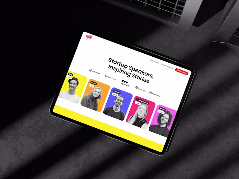 Cover image for Startup Speakers