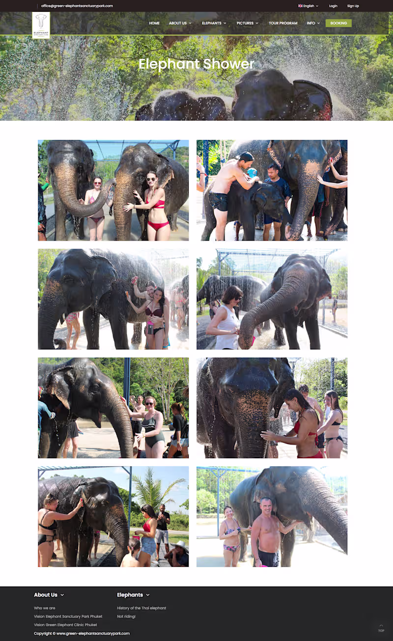 Cover image for Green Elephant Sanctuary