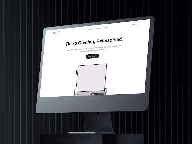 Cover image for Meet NEOKO — a compact