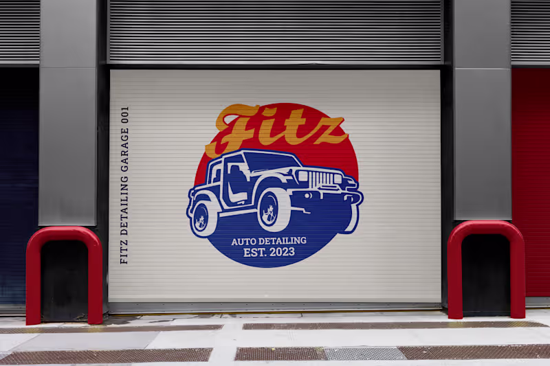 Cover image for Brand Identity System | Fitz Auto Detailing