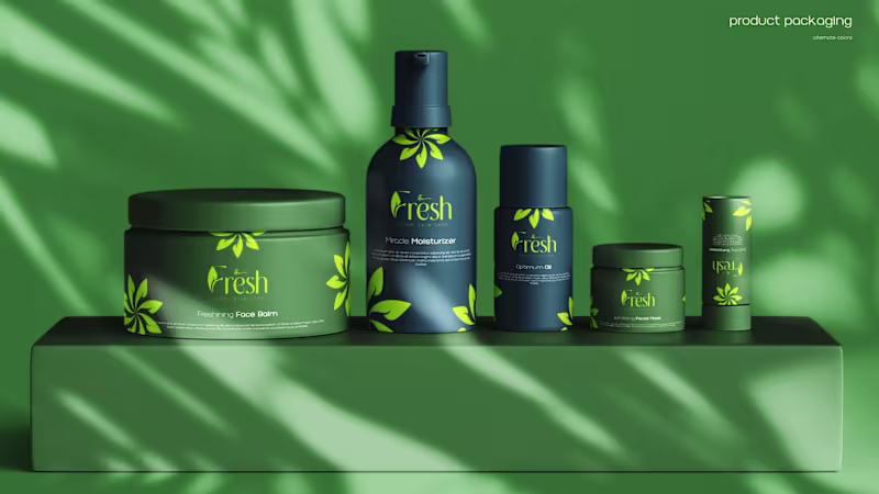 Cover image for Brand Identity and Website Design for Vegan Skincare Brand