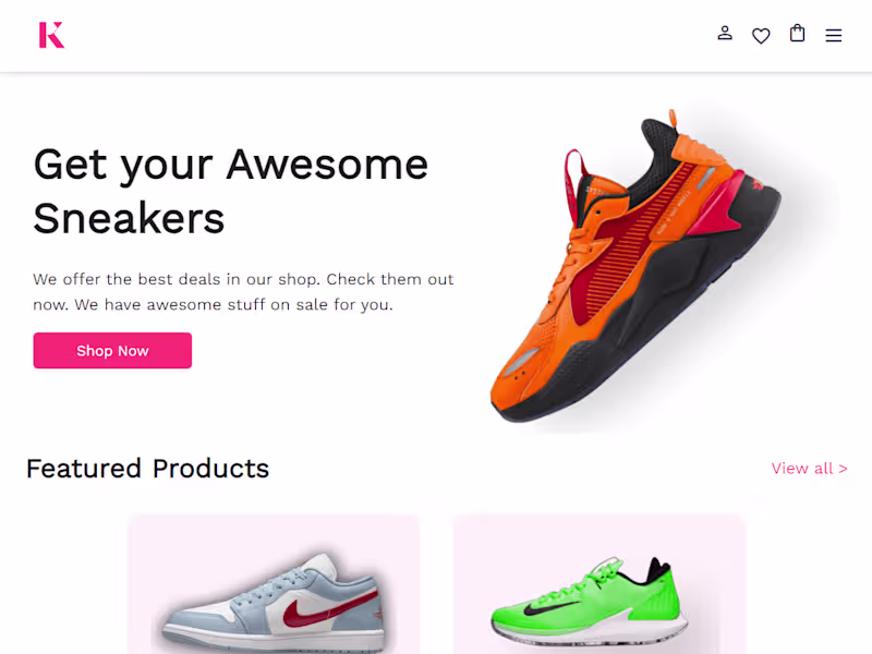 Cover image for Kiks Shoes Store