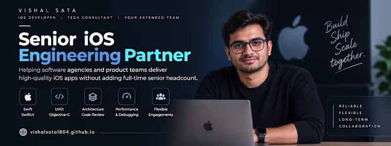 Cover image for Senior iOS Engineering Partner