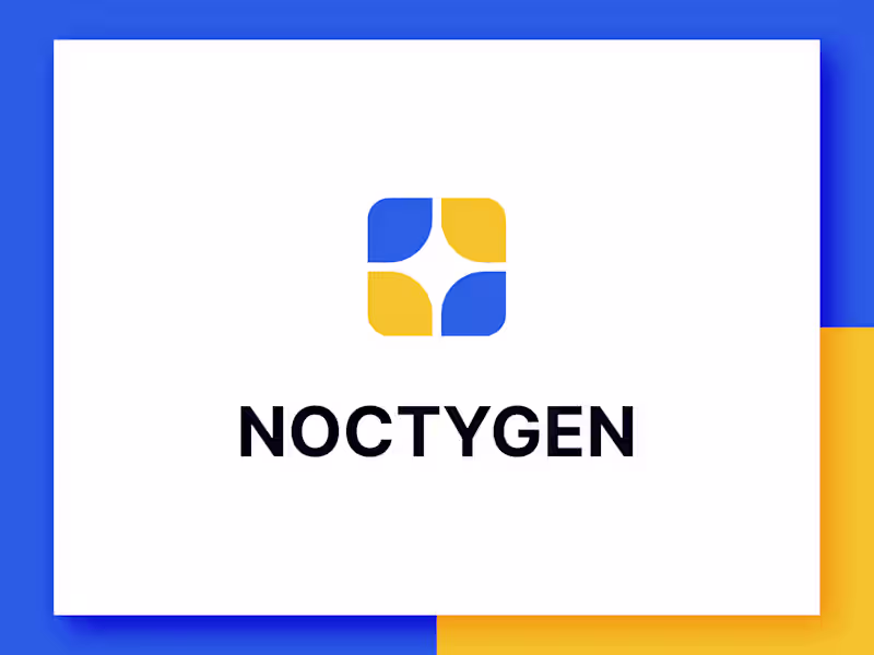 Cover image for Noctygen: Brand Identity for AI SEO SaaS