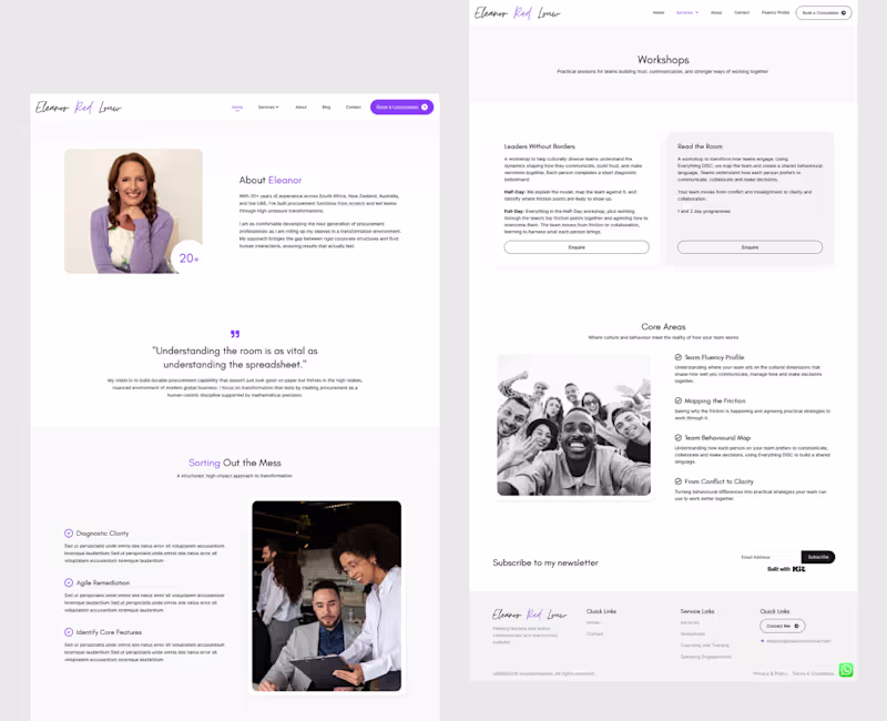 Cover image for WordPress & Elementor Pro Website Design & Developmen