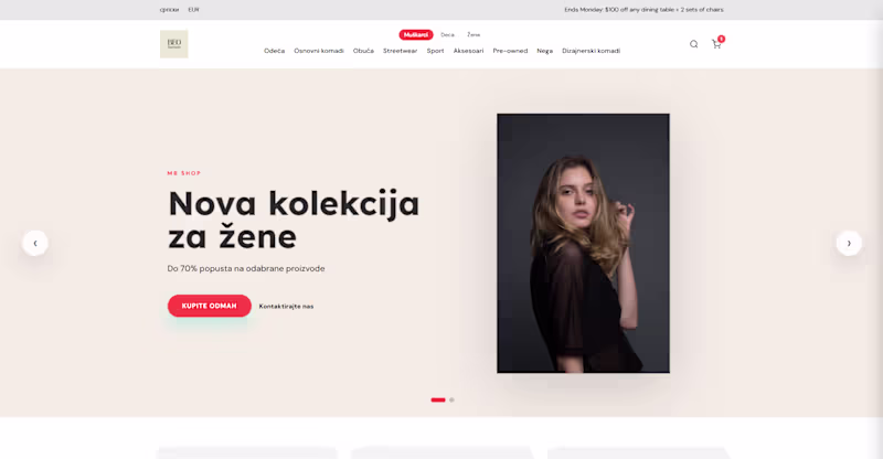Cover image for Beofashion - Fashion E-Commerce Platform
