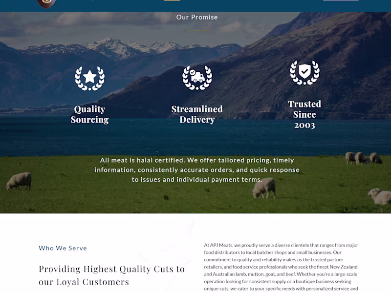 Cover image for Designed and Developed a New Website for Import Company