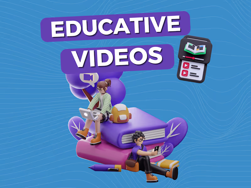Cover image for Online Course Video Editing (Packages per hour of content)