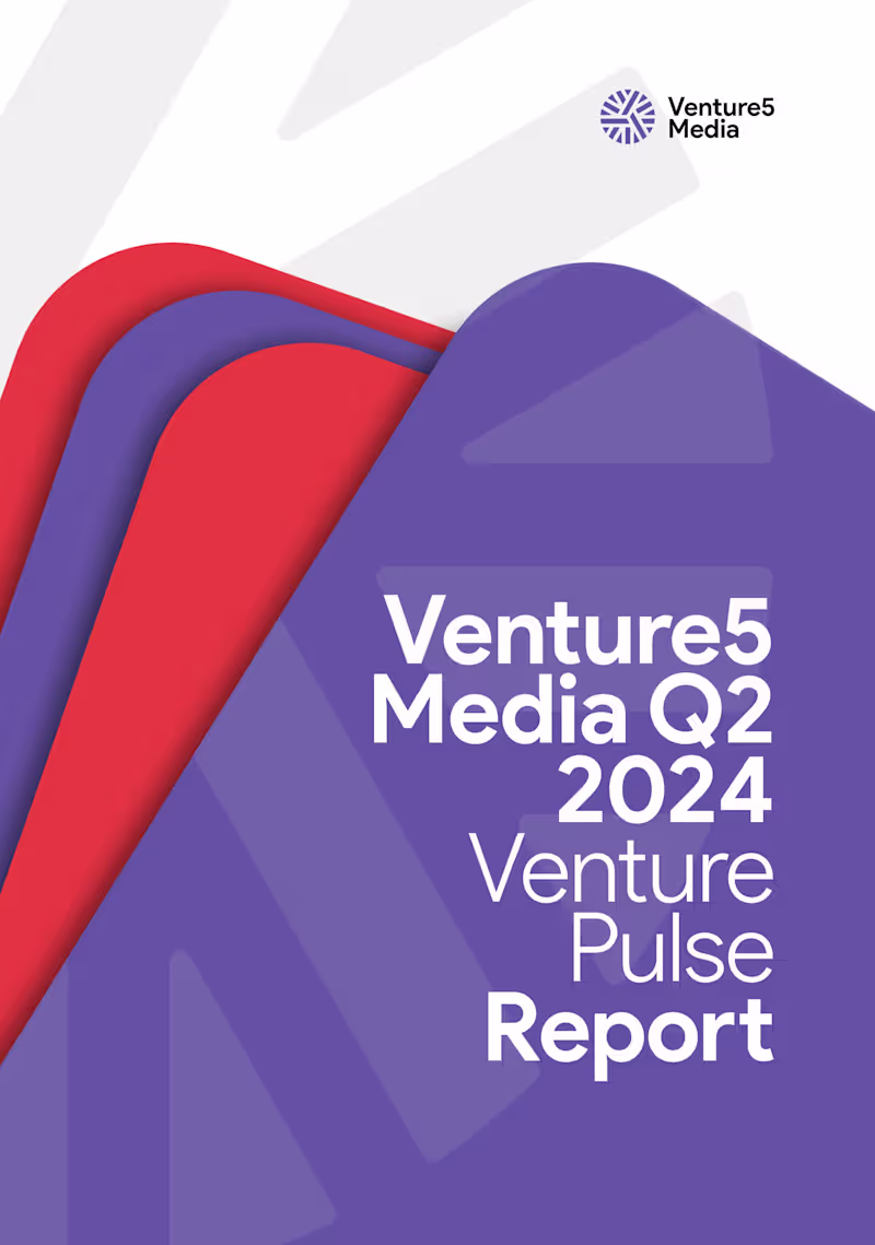 Cover image for Visualization of Venture5 startup investment