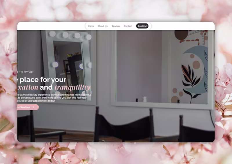 Cover image for Aura Aesthetics - Beauty Salon Website